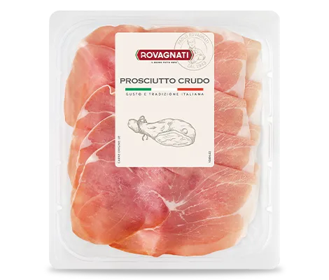 SLICED PROSCIUTTO CRUDO ROVAGNATI